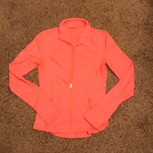 Lululemon Bright Coral Forme Jacket